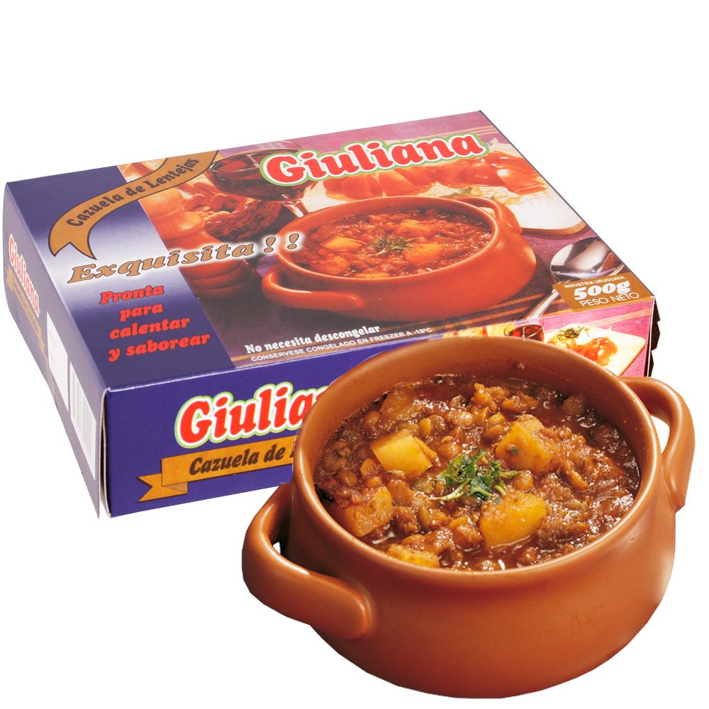 CAZUELA DE LENTEJAS 2,5 Kg (5Porciones)