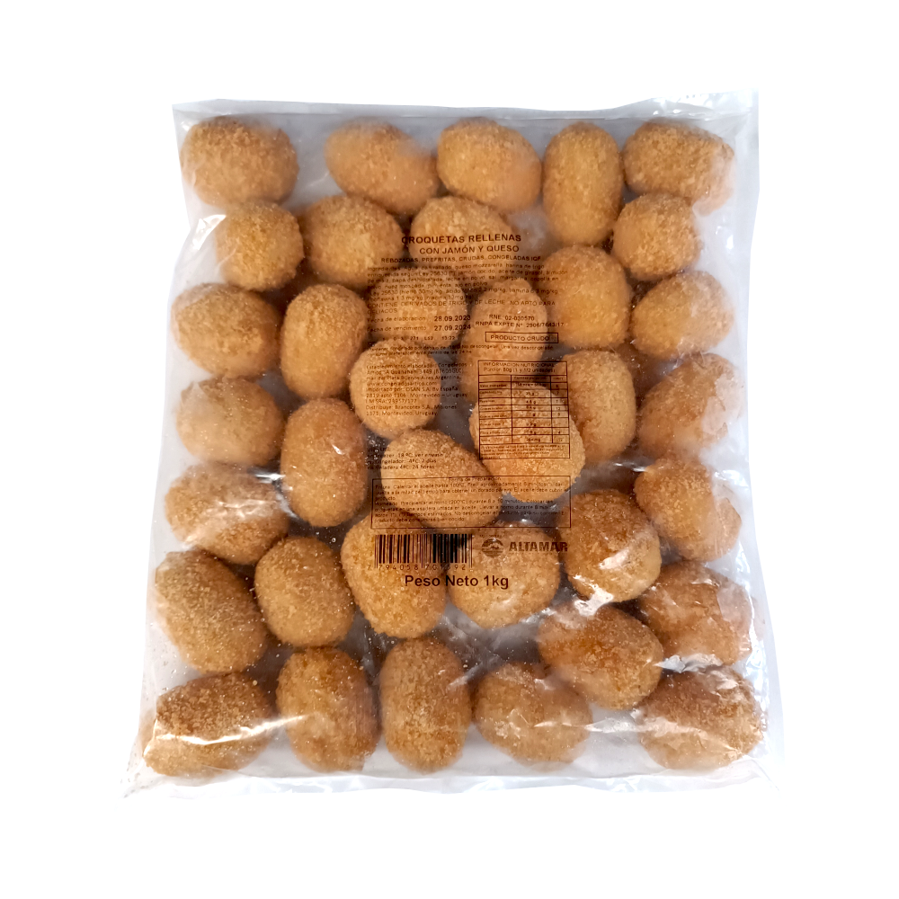 CROQUETAS JAMON Y QUESO