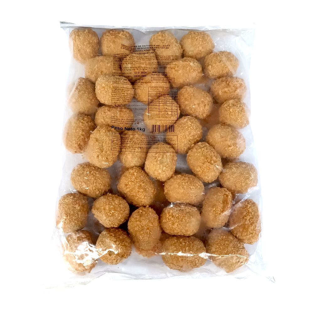 CROQUETAS C /ESPINACAS