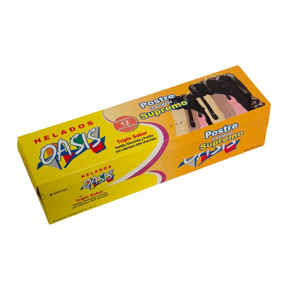 POSTRES INDIVIDUAL  x 12 PORC.