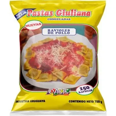 RAVIOLES 150 unid.  JAMON Y QUESO  Pastas Giuliana